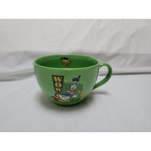 NWOT Disney Store Exclusive Donald Duck Over Sized Coffee Tea "Wow! That's Hot!"